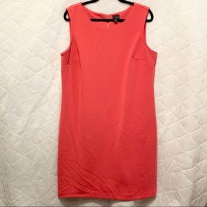 Sleeveless Pink Professional Dress
